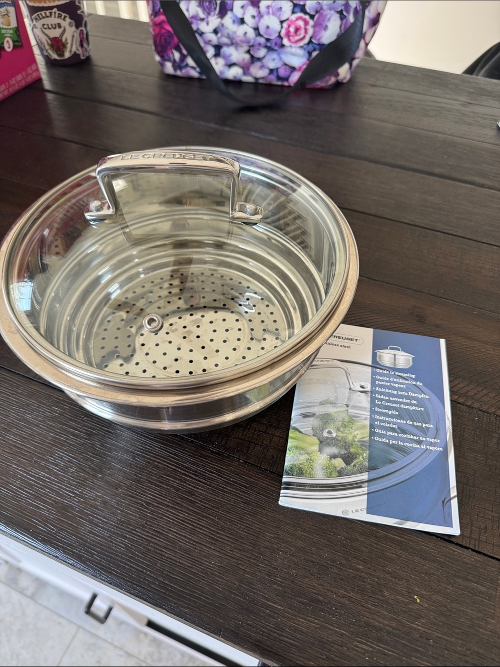 Le Creuset Steamer with lid